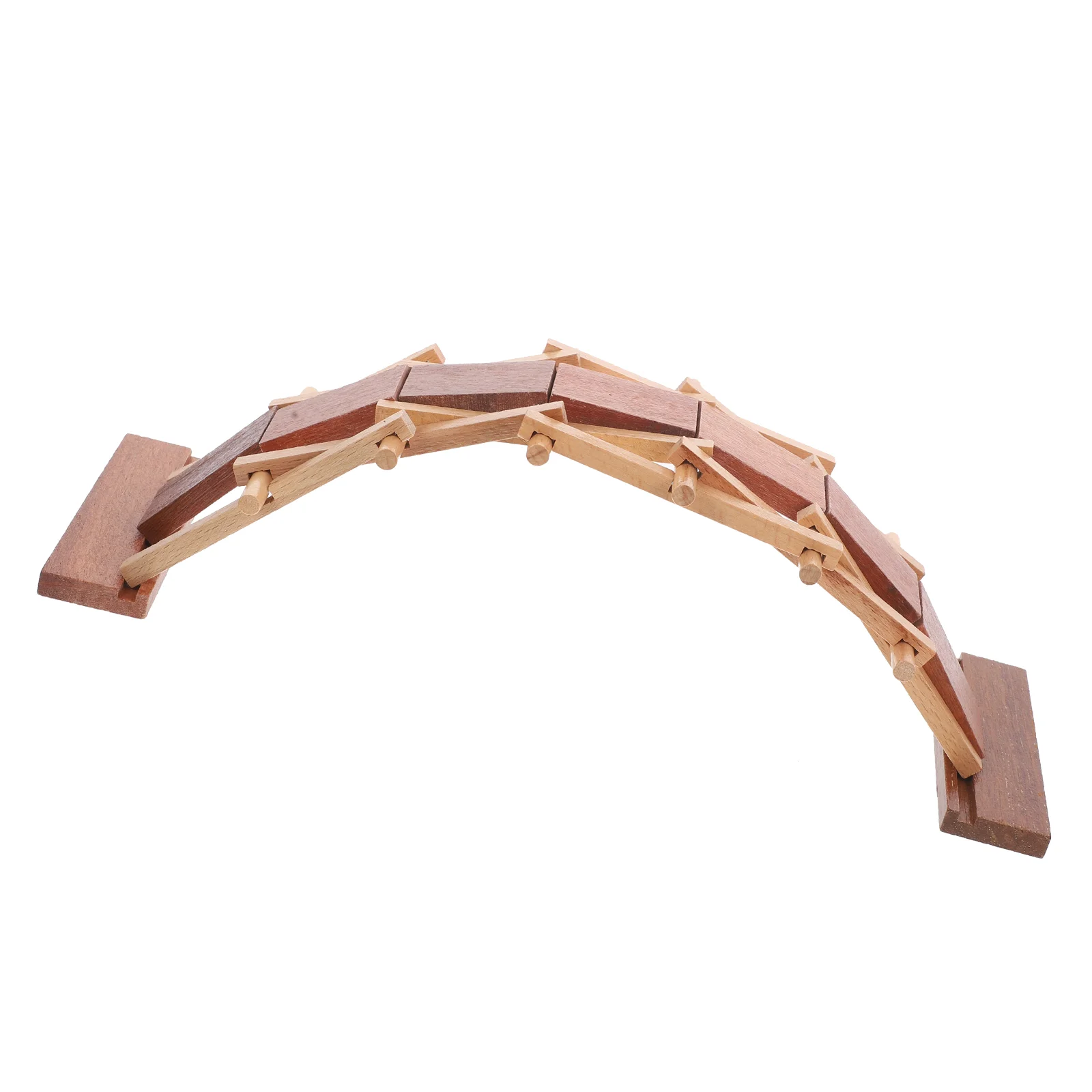 

Unique Arch Bridge Toy Wooden Desktop Science Puzzle Model Experiment Handmade Craft Child