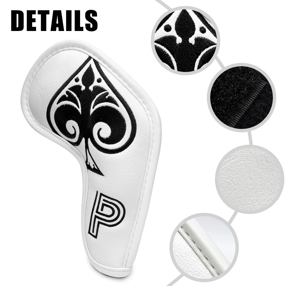 Высококачественная железная головка для гольфа крышка клиновидный чехол 4-9 ASPX 10