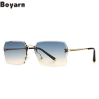 boyarn eyewear oculos new modern retro box narrow sunglasses ins wind street big brand sunglasses