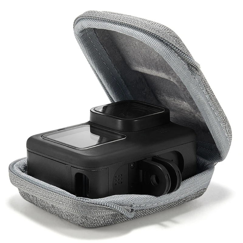 

Mini Carrying Case with Carabiner Loop for Hero 9, 8, 7 Sports Cameras, Compatible with Osmo/Yi 4K Camera