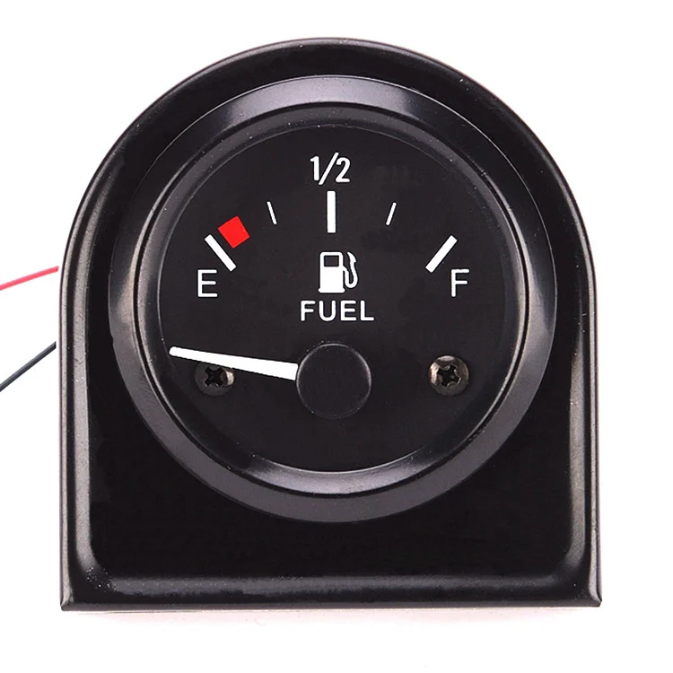 

For 12V accessories gasoline meter racing car modified black fuel meter with float refueling pattern