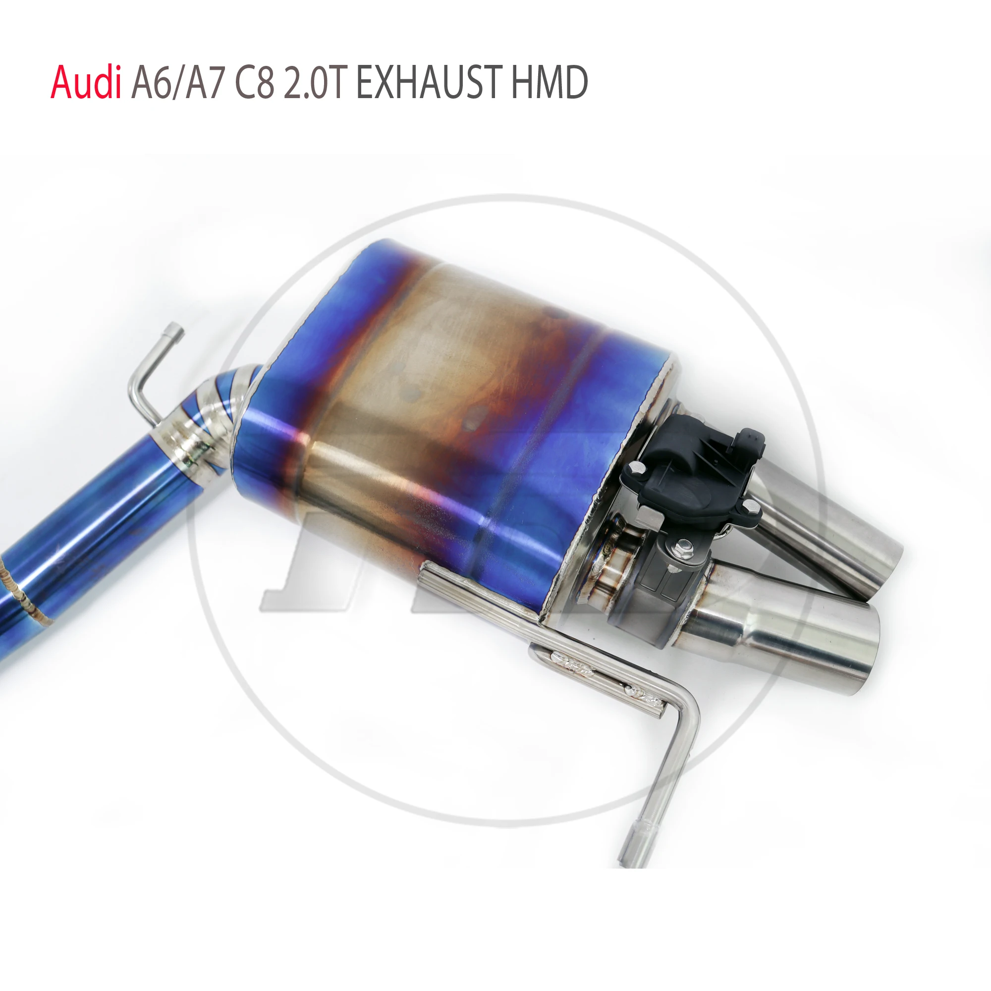 Выхлопные системы из титанового сплава HMD Performance Catback для Audi A6 A7 C8 2 0T глушитель