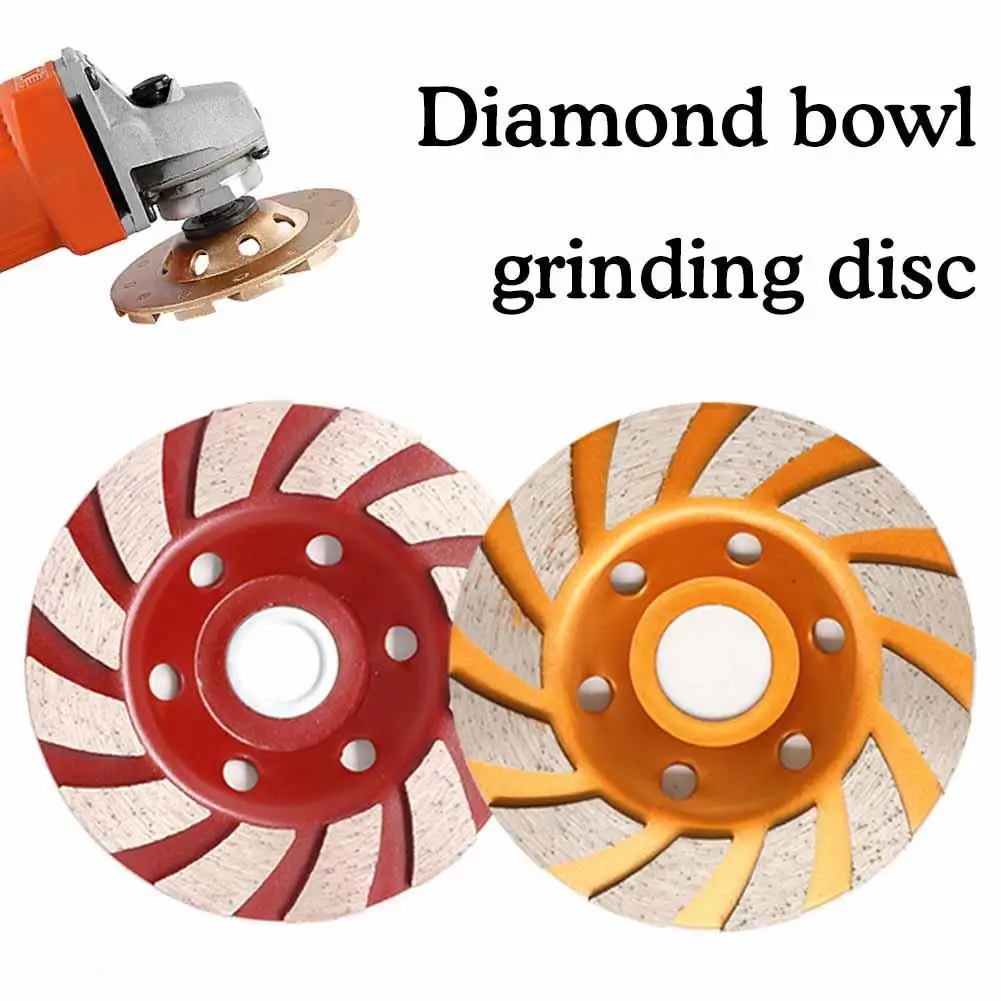 

1/2pc Diamond Grinding Wood Carving Disc Wheel Disc Bowl Shape Grinding Cup Concrete Granite Stone Ceramic Cutting Disc Tool