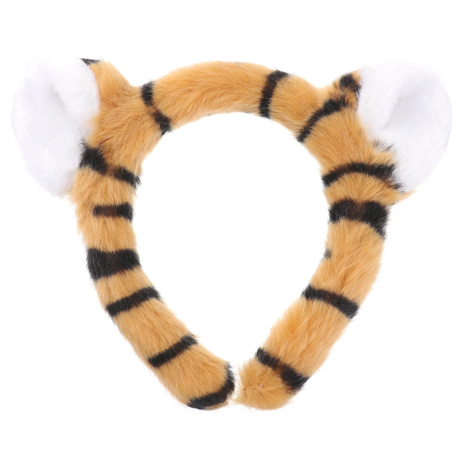 

Three Dimentional Tiger Ear Headband Hair Hair Accessory for Halloween Party Ball Coffee