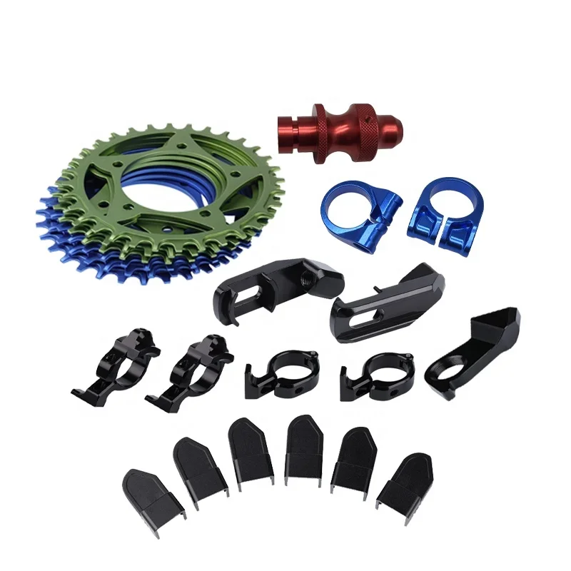 Обработка с ЧПУ Небольшой алюминий латунь нержавеющая сталь анодированная