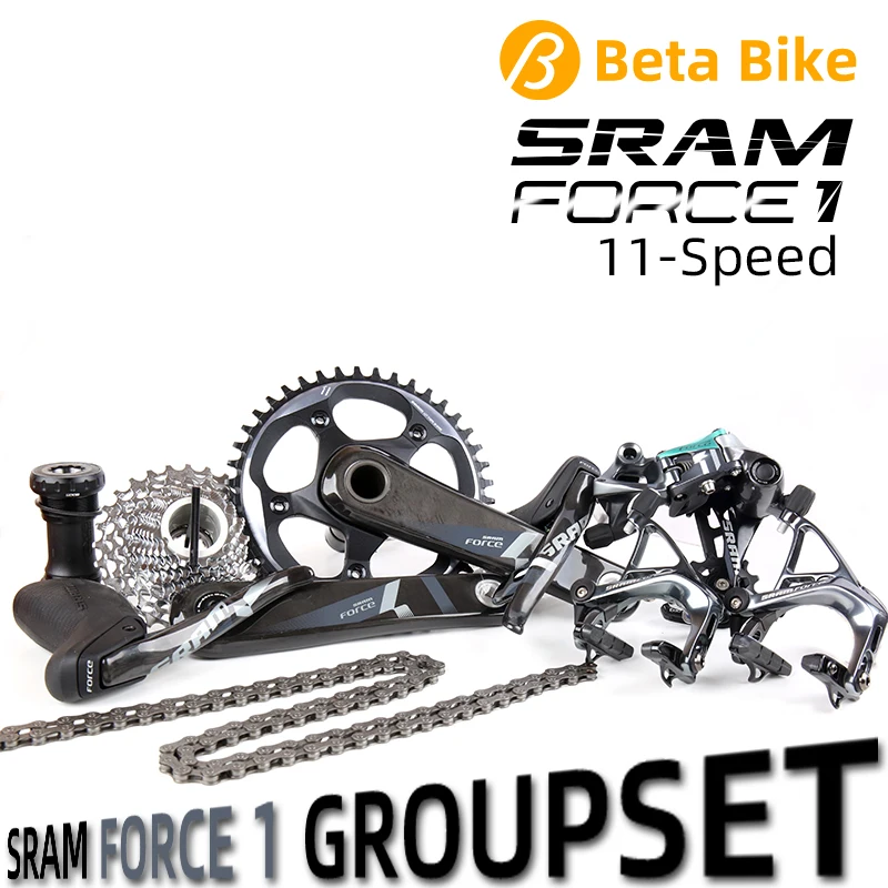

SRAM FORCE 1 дорожный переключатель для пересеченной местности велосипеда 1x11 11 скоростей велосипеда GXP комплект переключателей групповой набор штангенциркулей тормоз