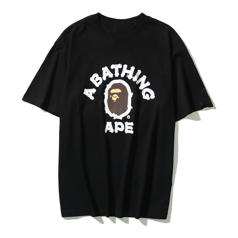 

Team Clothing Cotton Short Sleeve Fashion Luxury Brand High Quality T-Shirt Short Sleeve Casual Loose Short Sleeve Free Shipping