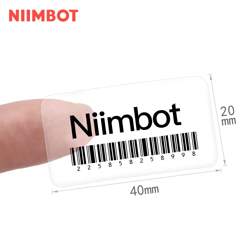 Niimbot B21 B3S термопринтер этикеток бумага клейкая наклейка печатная