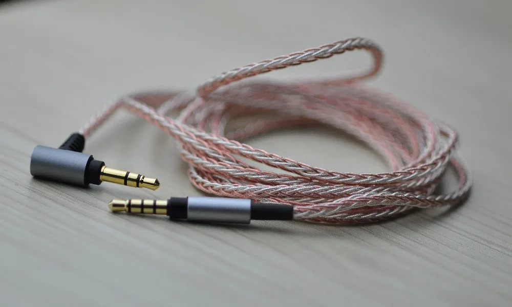 

7N 8core 3.5mm Upgrade OCC Silver Audio Cable For OPPO PM-3 PM3 Closed-Back Planar Magnetic Headphones