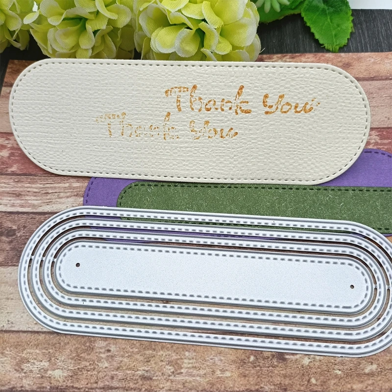 652F металлические Вырубные штампы в форме бирки фотоальбом бумажная карта шаблон