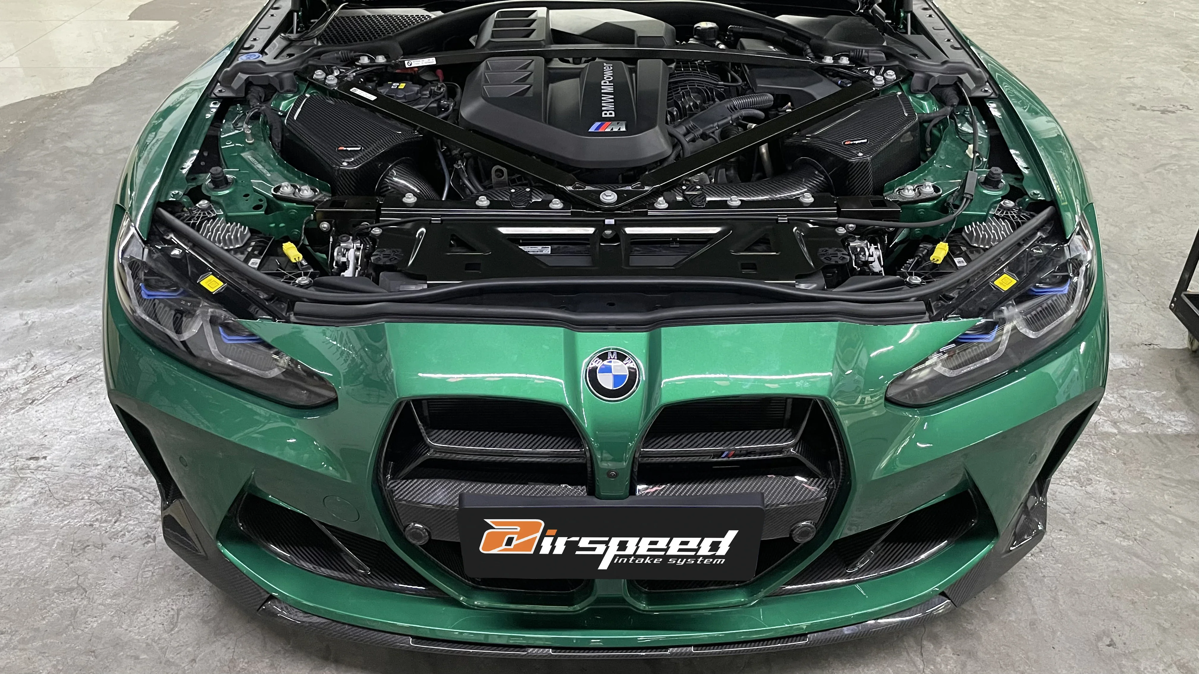 Бренд Airspeed 100% сухое углеродное волокно хит продаж автозапчасти система