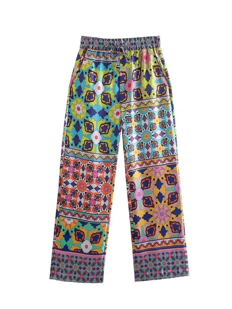 

Элегантные укороченные свободные брюки и капри