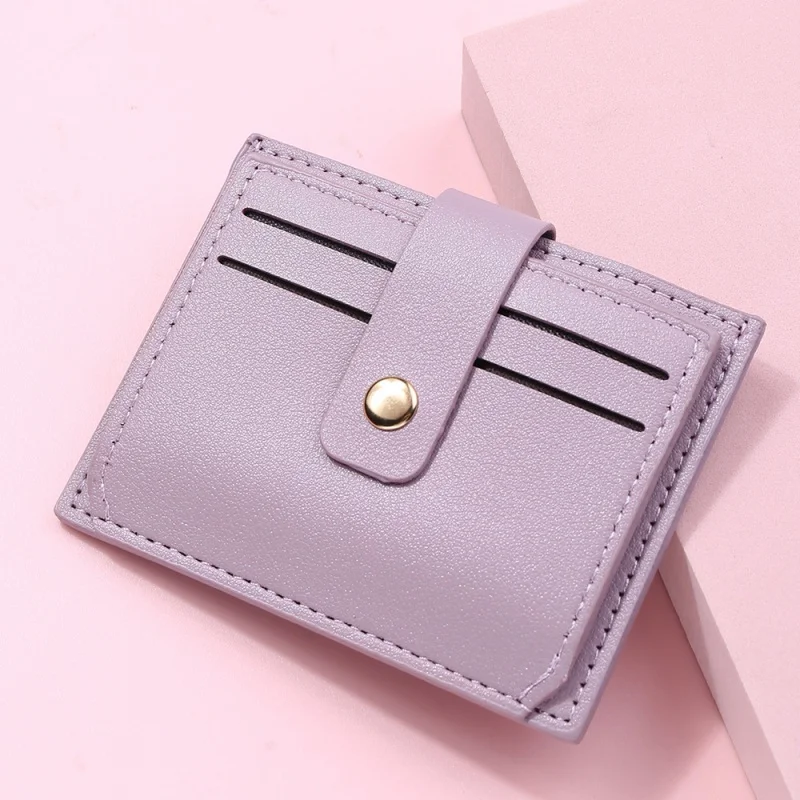2023New Women's Wallet Short Coin Purse Fashion PU Leather Multi-card Bit Card Holder Mini Clutch for Girl