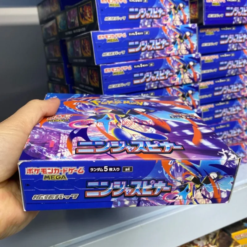 Фото Новые 100% оригинальные коллекционные карточки Pkm: серия Blind Boxes Mega Dream Ex Golden Box, аниме-мерч, бустер-паки, коллекционные игрушки, подарок №3