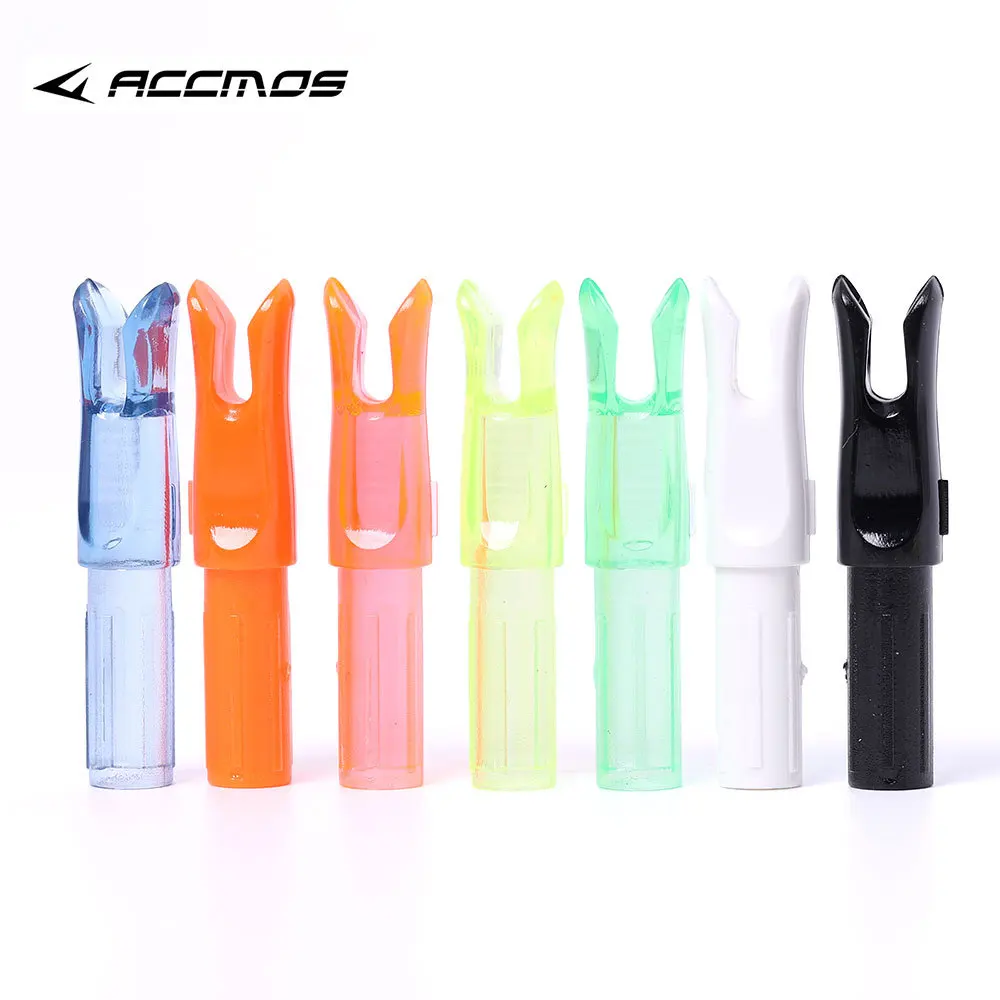 

50pcs Archery ID6.2mm Inserted Arrow Nocks Carbon Fiberglass Arrow Nocks Internal Nocks for ID 6.2 Mm Arrow Shaft DIY Arrows