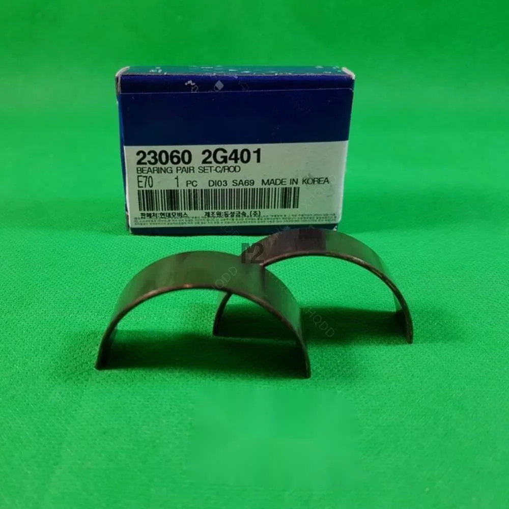 GENUINE FOR HYUNDAI I45 SEDAN YF SERIES 2.4L PETROL CONROD BEARING PAIR SET(1 boxes) 23060-2G500 = 23060-2G401