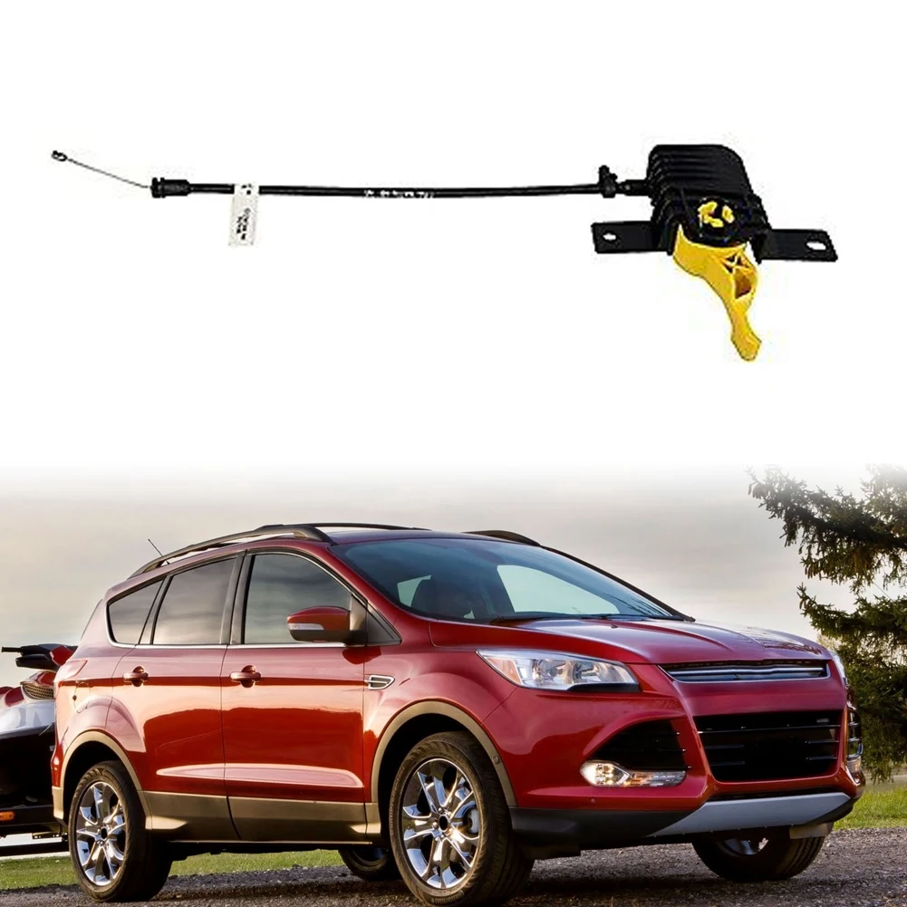 

CJ5Z16A770A Car Front Engine Hood Lock Latch Bonnet Release Cable Wire for Ford Escape Kuga 2013-2018