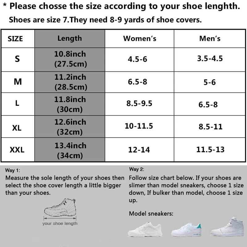 Black Waterproof Rain Boot Shoe Cover with Reflector High Top Clear Shoes Dust Covers for Motorcycle Bike Rain Cover Men Women