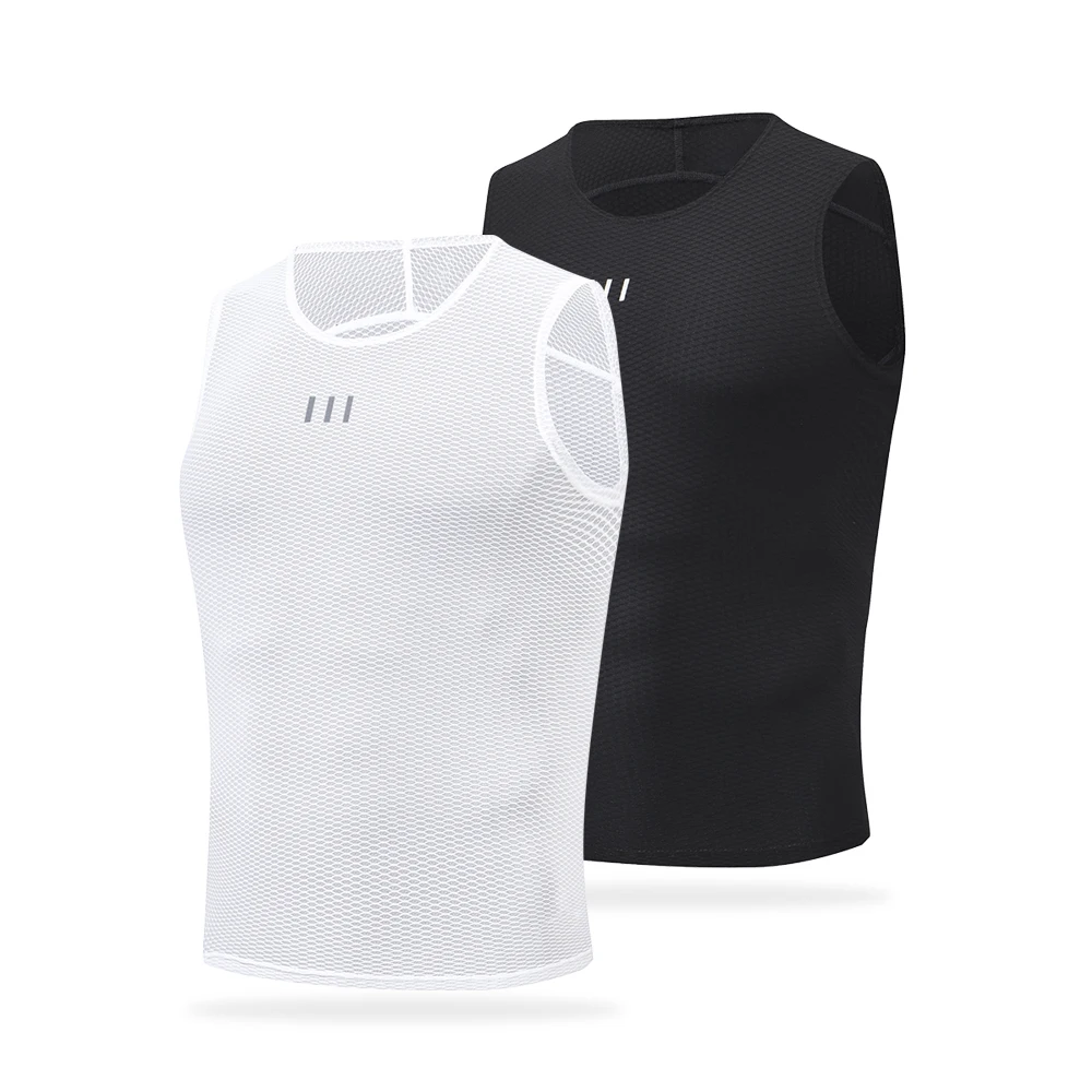 

Cycling Underwear Bicycle Sport Base Layer White Cycling Jersey Sleevess Vest Men Undershirt Quick Dry Vest Mtb Road Bike Clothe