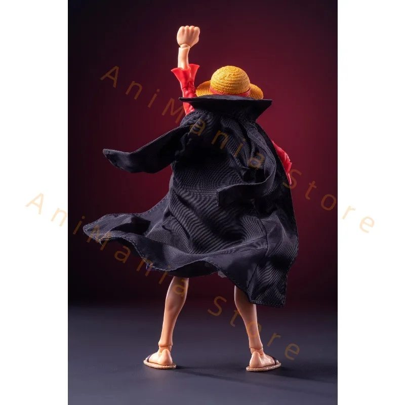 Фото В наличии: Костюм Монки Д. Луффи из аниме One Piece - Арка Вано, Остров Онигасима, для фигурок 1/12 SHF №4