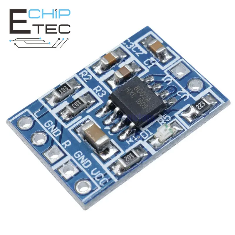 

Fee Shipping1PCS/6PCS Mini HXJ8002 Audio Power Amplifier board Mono Voice Low Noise Amplifier module2.0-5.5V Replacement PAM8403