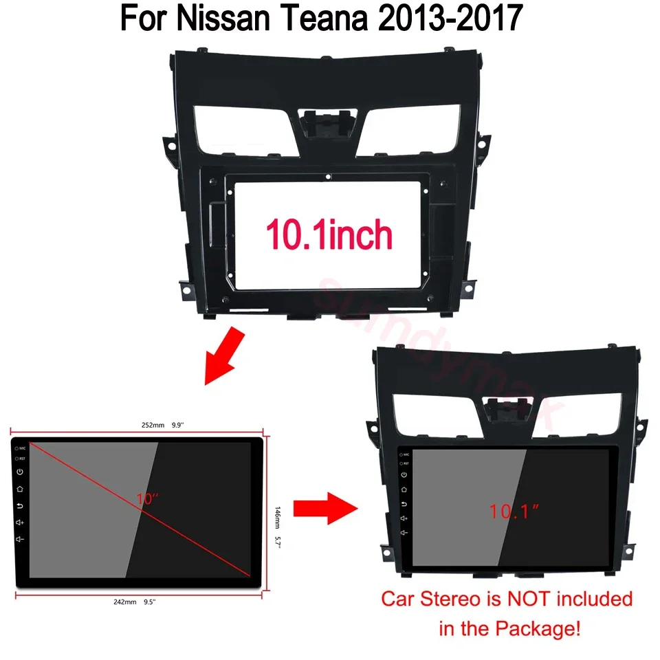 10 1-дюймовый автомобильный мультимедийный радиоприемник центральная консоль