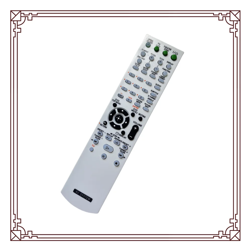 Пульт дистанционного управления для системы домашнего кинотеатра Sony RM-ADU003 HCD-HDZ235