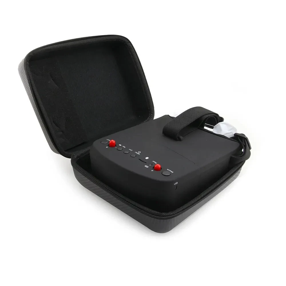 EV800D 5 8G 40CH FPV очки дюймов 854*480 LS800D видео гарнитура DVR разнообразие шлем батарея для