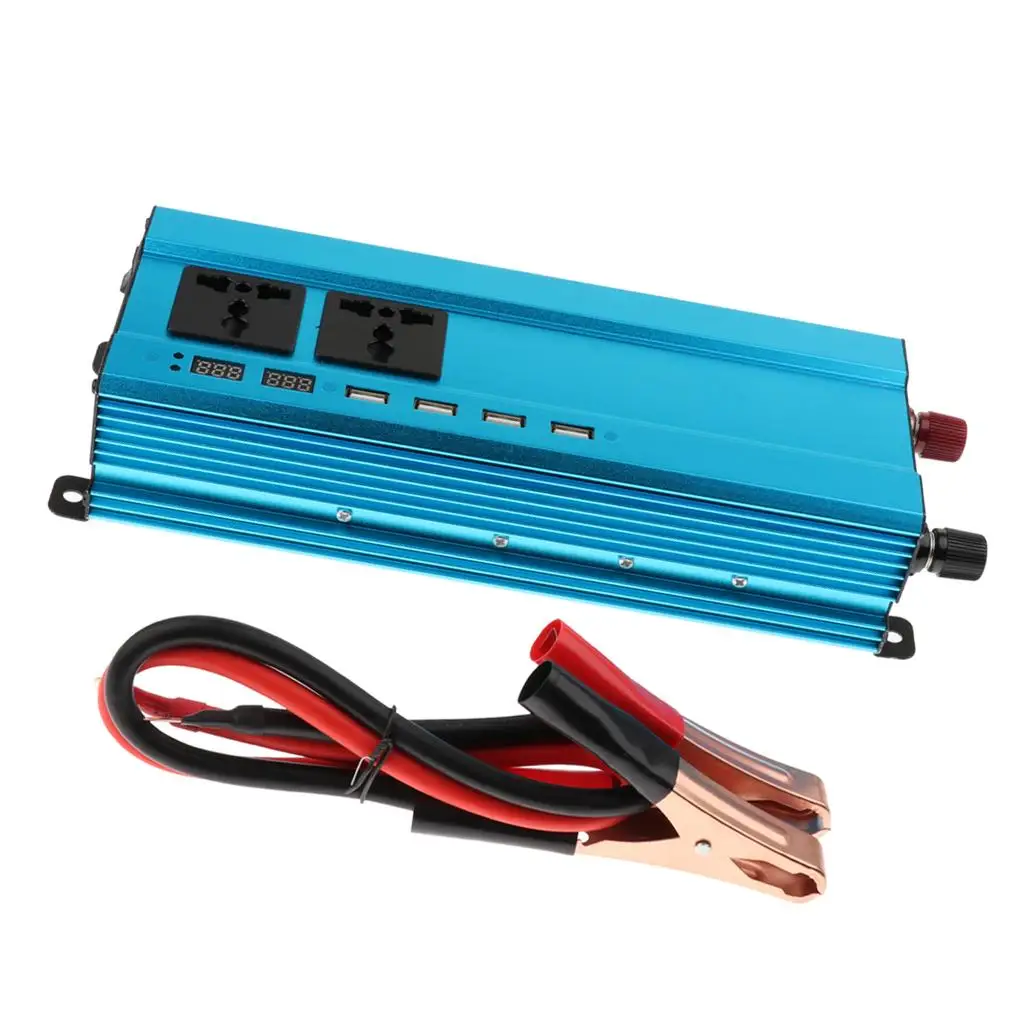 

5000w Solar Inverter Display 24v DC to 220v AC Sine Auto Converter