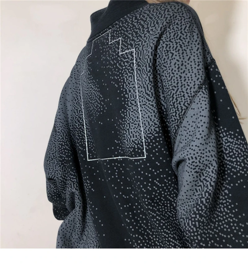 Мужские и женские высококачественные толстовки с капюшоном воротником-стойкой -