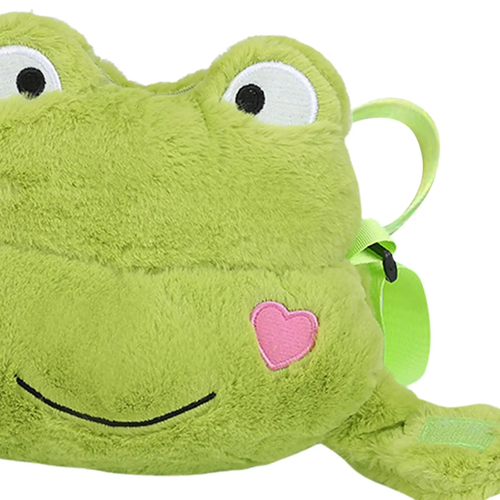 Женская сумка через плечо с лягушкой