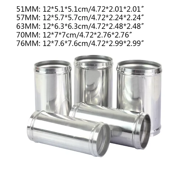 

Tube Diameter 51mm/57mm/63mm/70mm/76mm Polished Aluminum Turbo Intercooler Engine Air Intake Pipe Length 500mm A5KD