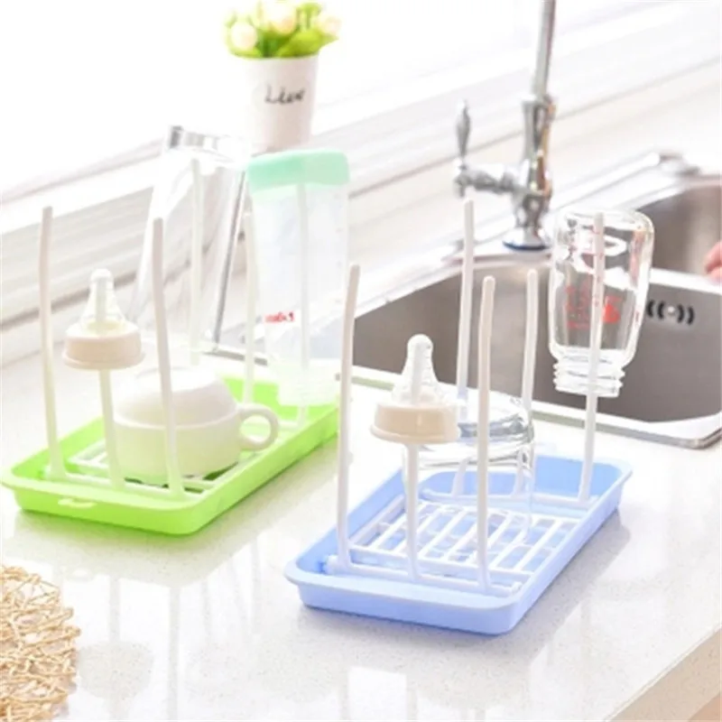 

Baby Bottle Drying Rack Baby Feeding Bottles Cleaning Drying Rack Nipple Shelf