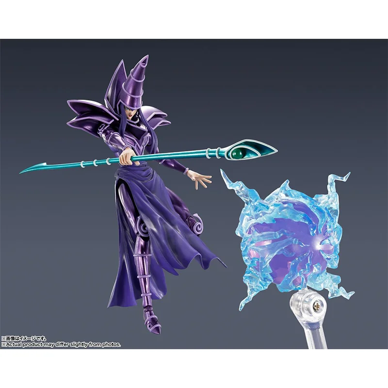 В наличии оригинальные Bandai S.H.MonsterArts SHM Dark Magician Yu Gi Oh Duel Monsters Коллекция аниме