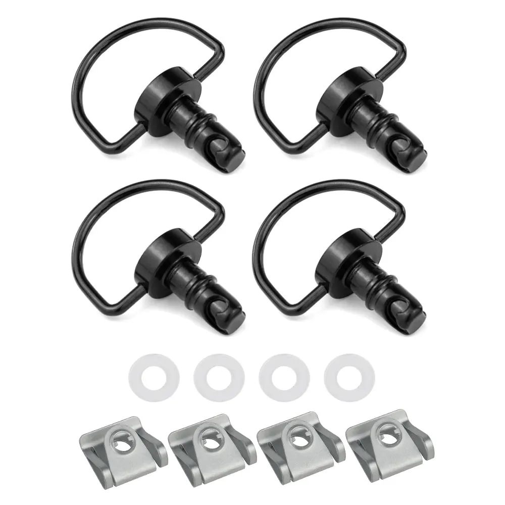 

14 мм мотоциклетный быстроразъемный 1/4 D-образное кольцо, поворотный гоночный обтекатель, универсальный крепеж для Honda Yamaha Suzuki Kawasaki Ducati Aprilia