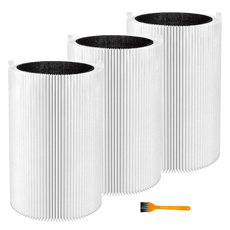 

3PCS Filter Replacement Accessories For Blueair Blueair PURE 411 Auto And Mini Air Purifier