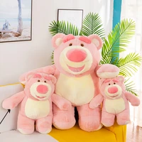 pink lotso plush dolls cartoon characters in disney animated movies toy story 3 soft kids stuffed animals toys for children