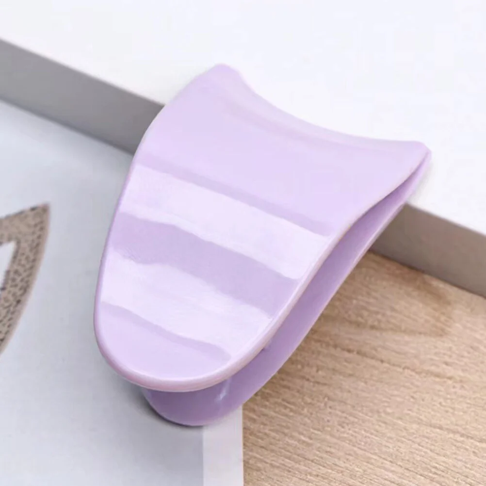 

4 Pcs Lash Tweezers Shield Girls Eyelash Clip Sticker Plastic Women Makeup False Applicator Tool Miss