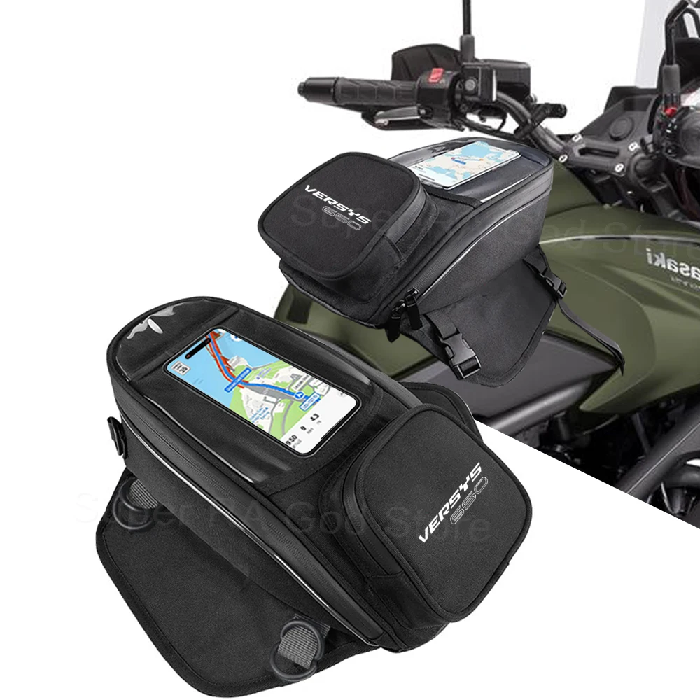Для Versys650 2007-2022 2016 2017 2018 2019 2020 2021 2022 2023 мотоциклетный топливный бак Навигационный