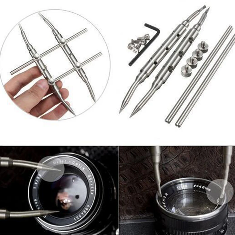 Innovative And Practical Camera Lens Repair Spanner Disassemble Wrench Open Tool Photo Studio Accessories Arc Grass Shaped
