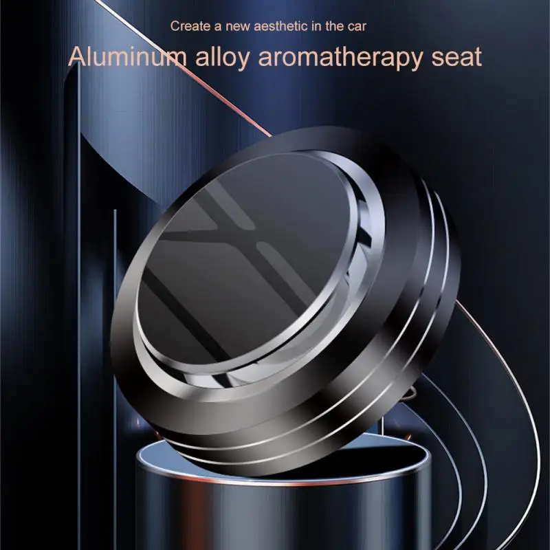 

Creative Car Aromatherapy Seat Fragrance Concentration Mini Creative New Long-lasting Muticolor Ornament Aluminum Alloym