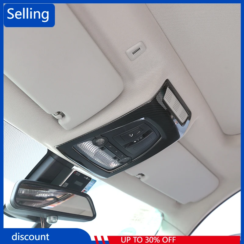 

Автомобильные аксессуары для BMW X3, X4, 5 серии, F10, F25, F26 2014-2017, интерьер, 1 шт., Хромированная передняя рамка для чтения, быстрая отделка