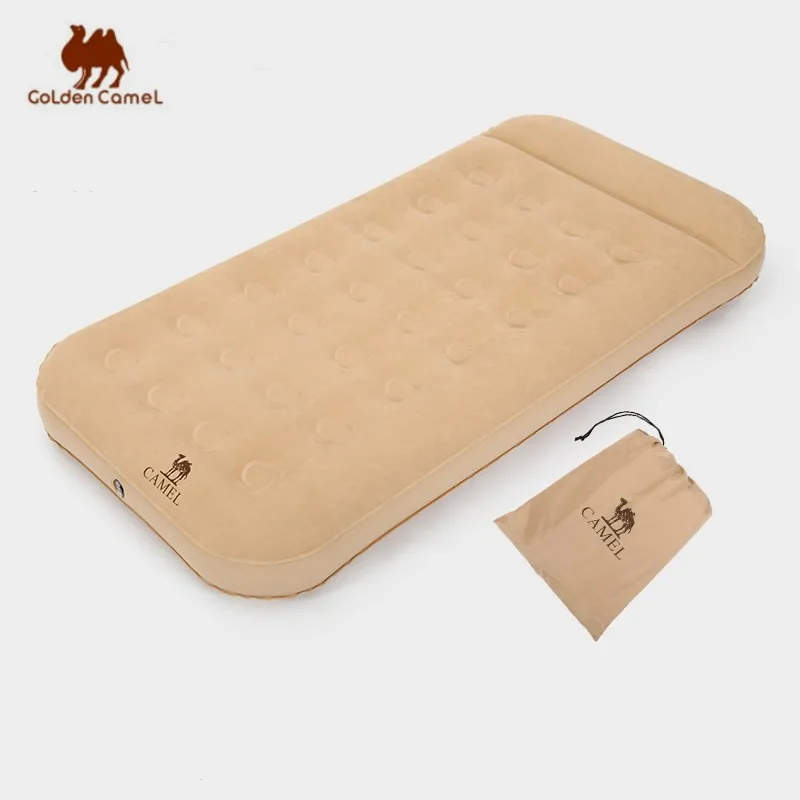 

Golden Camel Outdoor Portable Inflatable Bed Camping Tent Thick Mattress Home Single Floor Mat Sleeping Pad Electric Air Pump