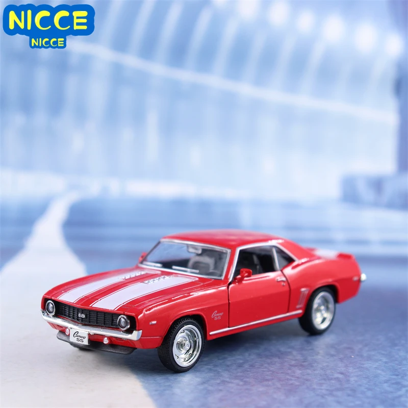 

Nicce 1:36 1969 Chevrolet Camaro SS Muscle Car Diecast Car Metal Alloy Model Car Children's Toys Collection Gifts A318