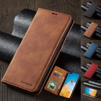 luxury flip wallet magnetic case for huawei p40 p30 p20 mate 30 20 pro lite p smart plus 2020 2019 leather card phone bags cover