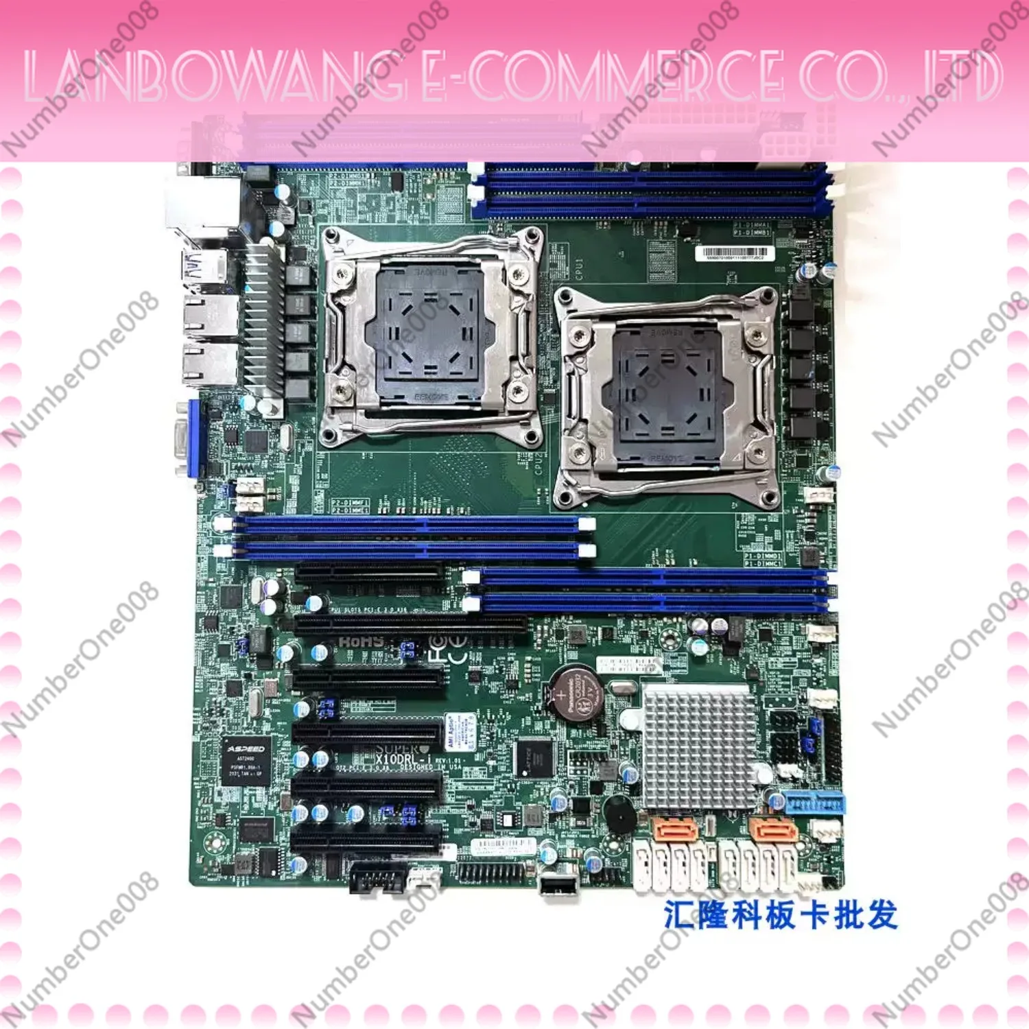 Фото X10DRL-I Двухканальный X99 C612 X10DRI X10DAI Inspur 5270 M4 X10DRH REG Б/У №1