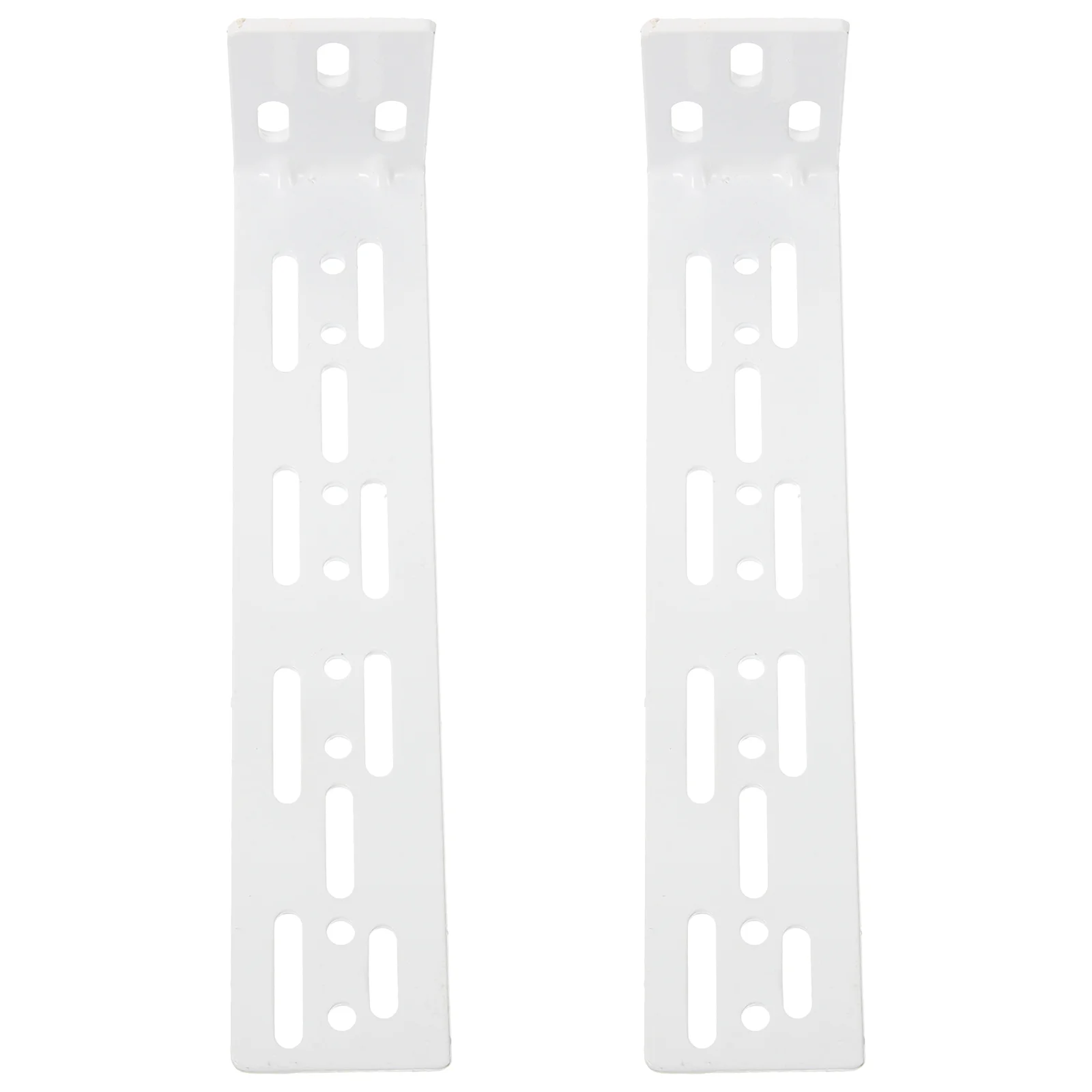 

2pcs Electric Curtain Track Wall Mount Iron Fixing Fitting Curtain Fixing Supply