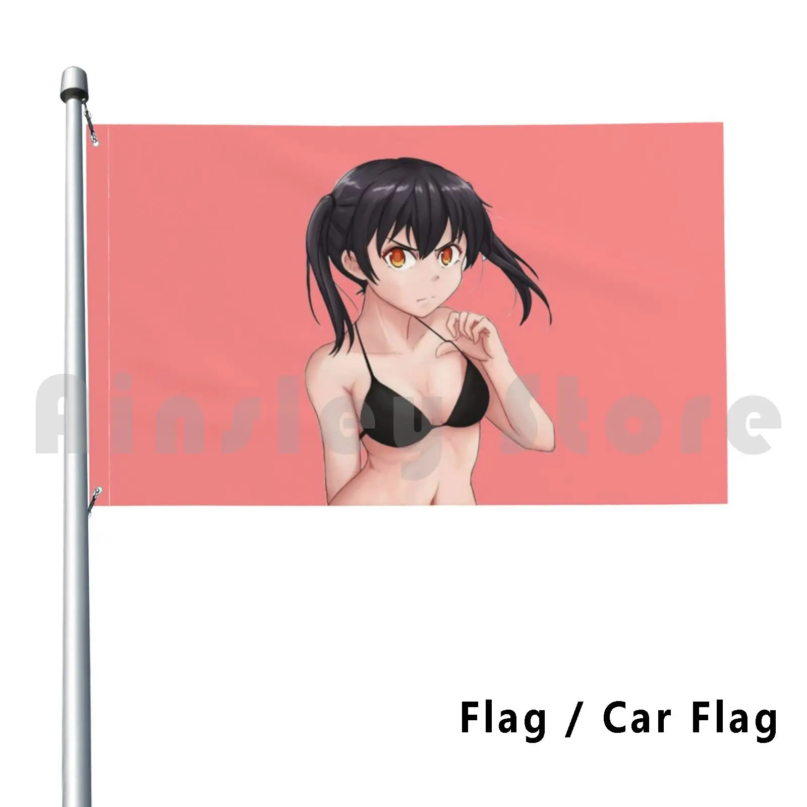 

Fire Force Tamaki Waifu Outdoor Decor Flag Car Flag Chibi Anime Manga Waifu Fire Force Arthur Boyle King Knight