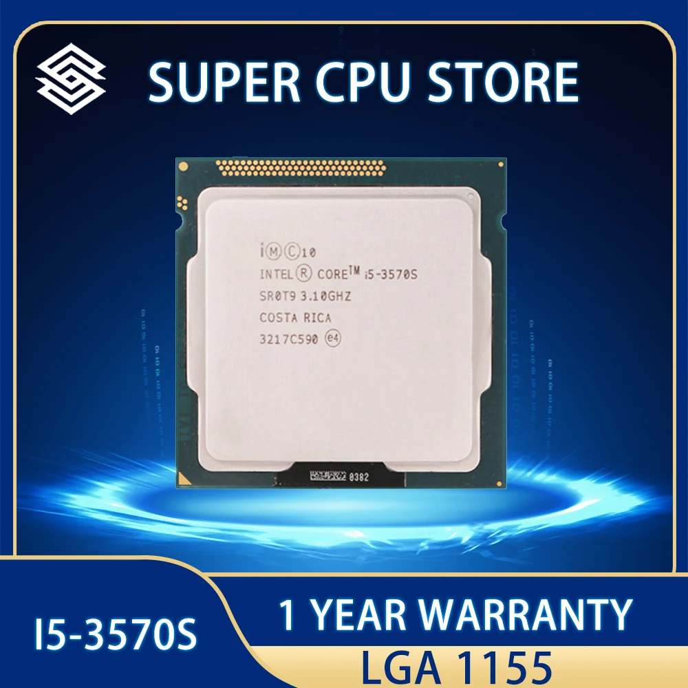 

Процессор Intel Core i5 3570S 6M 65 Вт 3,1 ГГц четырехъядерный LGA 1155