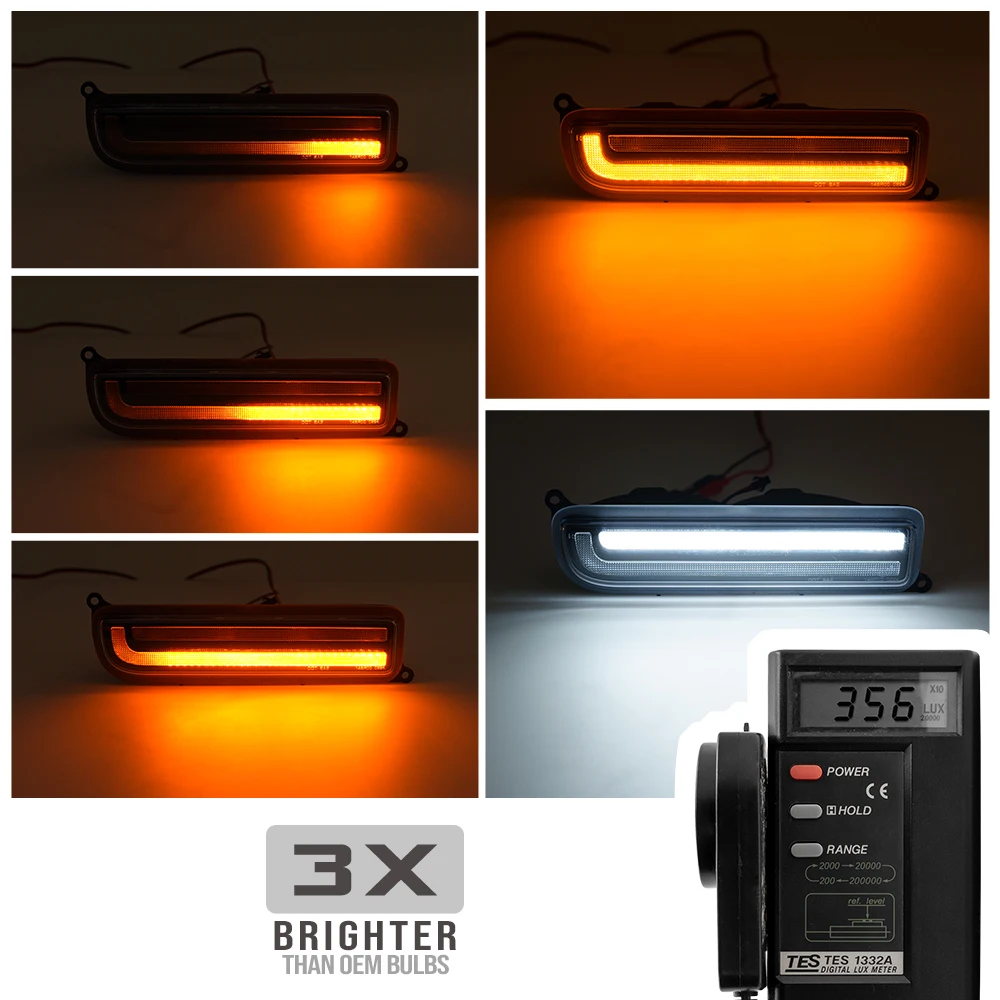 Для Jeep Cherokee 1997-2001 бампер переключатель светодиодный указатель поворота/парковка